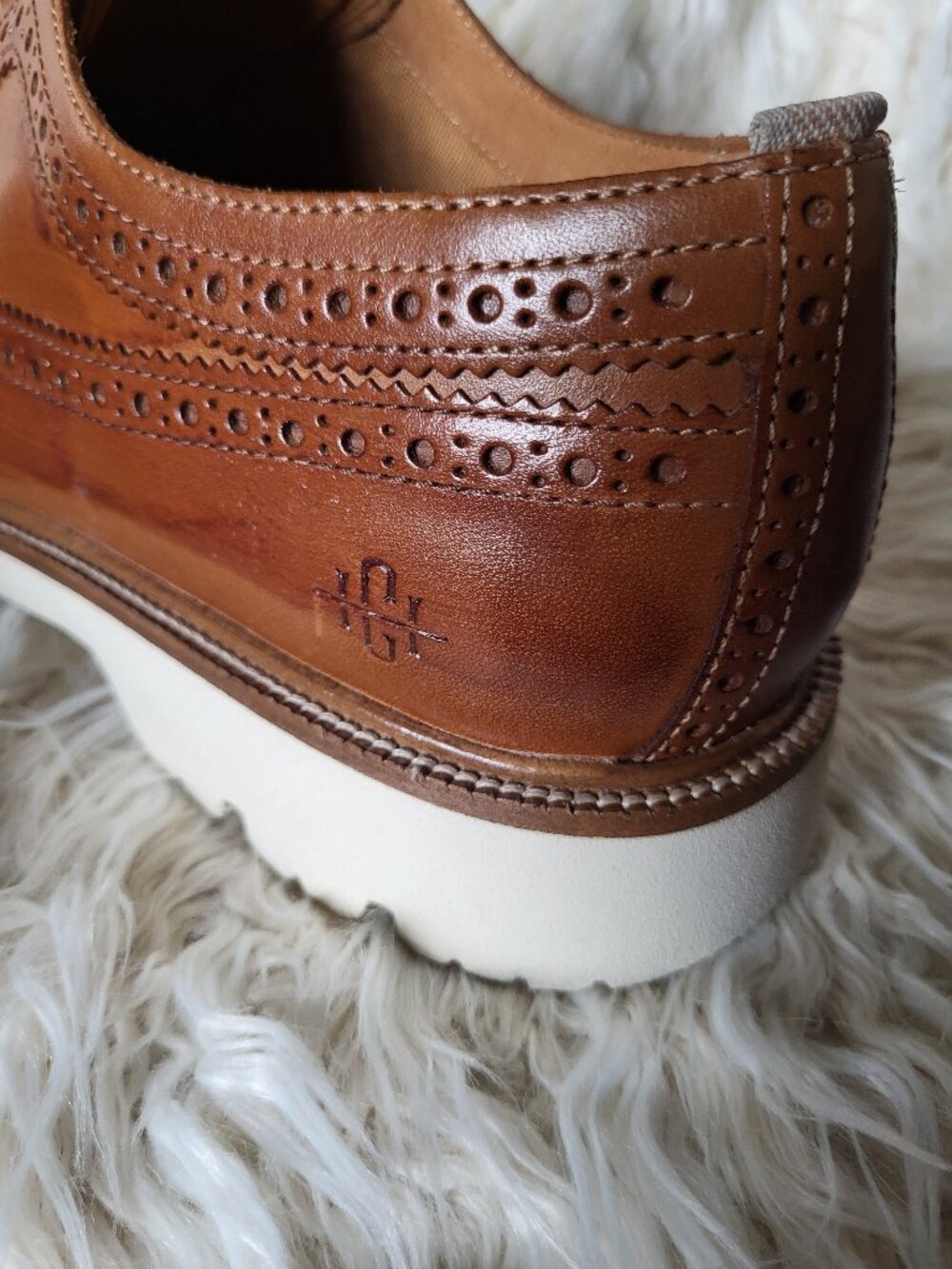 Cole Haan Men's American Classics Longwing Oxford Shoes - Picture 14 of 16